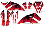 Kawasaki KFX 450 2008-2016 ATV Quad Graphic Kit - Flames