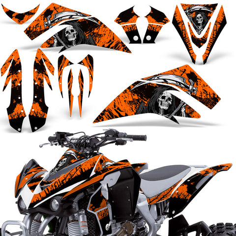 Kawasaki KFX 450 2008-2016 ATV Quad Graphic Kit - Reaper V2