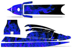 Kawasaki 750 SX SXR 1992-1998 Jet Ski Graphic Wrap Kit - Flames