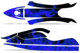 Kawasaki 800 SX-R 2003-2012 Jet Ski Graphic Wrap Kit - Flames