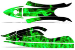 Kawasaki 800 SX-R 2003-2012 Jet Ski Graphic Wrap Kit - Flames