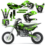 Kawasaki KLX 110 2002-2009 Motocross Graphic Kit Reaper V2