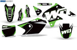 Kawasaki KLX 450 2008-2016 Motocross Graphic Kit WD Race