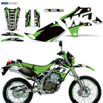 Kawasaki KLX 250 2004-2007 Motocross Graphic Kit WD Race