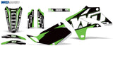 Kawasaki KLX 250 2004-2007 Motocross Graphic Kit WD Race