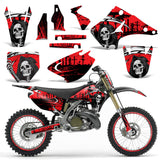 Kawasaki KX 125/250 2003-2012 Motocross Graphic Kit Reaper V2