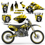 Kawasaki KX 125/250 2003-2012 Motocross Graphic Kit Reaper V2
