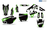 Kawasaki KX 250F 2006-2008 Motocross Graphic Kit WD Race