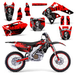 Kawasaki KX 250F 2006-2008 Motocross Graphic Kit Reaper V2
