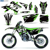 Kawasaki KX 250F 2013-2016 Motocross Graphic Kit WD Race