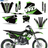 Kawasaki KX80/100 1995-1997 Motocross Graphic Kit WD Race