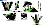 Kawasaki KX80/100 1995-1997 Motocross Graphic Kit WD Race