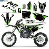 Kawasaki KX 85/100 2014-2020 Motocross Graphic Kit WD Race