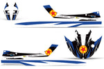 Kawasaki Sport Tourer 1100 STX  1997-1999 Jet Ski Graphic Wrap Kit - Red Stars