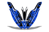 Kawasaki SX-R SXR JS1500 2017-2022 Jet Ski Graphic Wrap Kit - Flames