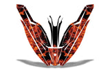 Kawasaki SX-R SXR JS1500 2017-2022 Jet Ski Graphic Wrap Kit - Flames