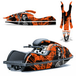 Kawasaki 800 SX-R 2003-2012 Jet Ski Graphic Wrap Kit - Reaper V2