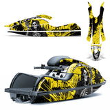 Kawasaki 800 SX-R 2003-2012 Jet Ski Graphic Wrap Kit - Reaper V2