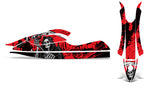 Kawasaki 800 SX-R 2003-2012 Jet Ski Graphic Wrap Kit - Reaper V2