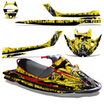 Kawasaki Sport Tourer 1100 STX  1997-1999 Jet Ski Graphic Wrap Kit - Reaper V2