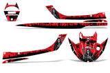 Kawasaki Sport Tourer 1100 STX  1997-1999 Jet Ski Graphic Wrap Kit - Reaper V2