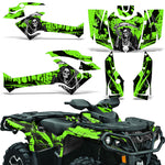 Can-Am Outlander 500/650/800/1000 XMR/XT XT-P DPS SST G2 2013-2022 Graphics Kit - Reaper V2