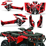Can-Am Outlander 500/650/800/1000 XMR/XT XT-P DPS SST G2 2013-2022 Graphics Kit - Reaper V2