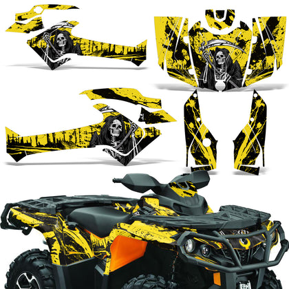 Can-Am Outlander 500/650/800/1000 XMR/XT XT-P DPS SST G2 2013-2022 Graphics Kit - Reaper V2