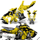 Polaris Axys Rush Pro S/Switchback Pro S/Switchback Adventure 2015+ Sled Snowmobile Wrap Graphic Kit - Reaper V2