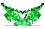 Polaris Axys Rush Pro S/Switchback Pro S/Switchback Adventure 2015+ Sled Snowmobile Wrap Graphic Kit - Flames