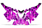 Polaris Axys Rush Pro S/Switchback Pro S/Switchback Adventure 2015+ Sled Snowmobile Wrap Graphic Kit - Flames