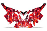 Polaris Axys Rush Pro S/Switchback Pro S/Switchback Adventure 2015+ Sled Snowmobile Wrap Graphic Kit - Flames