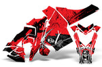 Polaris Axys Pro RMK/SKS 2015-2020 Sled Snowmobile Wrap Graphic Kit - Reaper V2