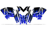 Polaris PRO-R, RMK, Rush, Switchback, Assault 2011-2016 Sled Snowmobile Wrap Graphic Kit - Flames