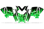 Polaris PRO-R, RMK, Rush, Switchback, Assault 2011-2016 Sled Snowmobile Wrap Graphic Kit - Flames