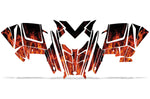 Polaris PRO-R, RMK, Rush, Switchback, Assault 2011-2016 Sled Snowmobile Wrap Graphic Kit - Flames