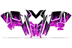 Polaris PRO-R, RMK, Rush, Switchback, Assault 2011-2016 Sled Snowmobile Wrap Graphic Kit - Flames