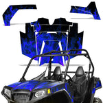 Polaris Ranger RZR 570 All Years 2014-2021 UTV Graphic Kit - Flames