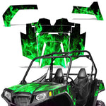 Polaris Ranger RZR 570 All Years 2014-2021 UTV Graphic Kit - Flames