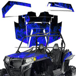 Polaris RZR XP 900 2011-2014 UTV Graphic Kit - Flames