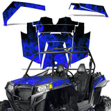 Polaris RZR XP 900 2011-2014 UTV Graphic Kit - Flames