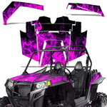 Polaris RZR XP 900 2011-2014 UTV Graphic Kit - Flames