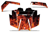 Polaris RZR XP 900 2011-2014 UTV Graphic Kit - Flames