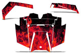 Polaris RZR XP 900 2011-2014 UTV Graphic Kit - Flames
