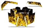 Polaris RZR XP 900 2011-2014 UTV Graphic Kit - Flames