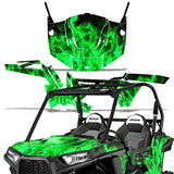Polaris RZR 900 Trail 2015-2016 UTV Graphic Kit - Flames