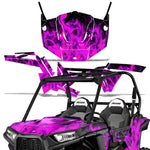 Polaris RZR 900 Trail 2015-2016 UTV Graphic Kit - Flames
