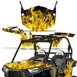 Polaris RZR 900 Trail 2015-2016 UTV Graphic Kit - Flames