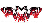 Polaris PRO-R, RMK, Rush, Switchback, Assault 2011-2016 Sled Snowmobile Wrap Graphic Kit - Flames