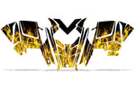 Polaris PRO-R, RMK, Rush, Switchback, Assault 2011-2016 Sled Snowmobile Wrap Graphic Kit - Flames